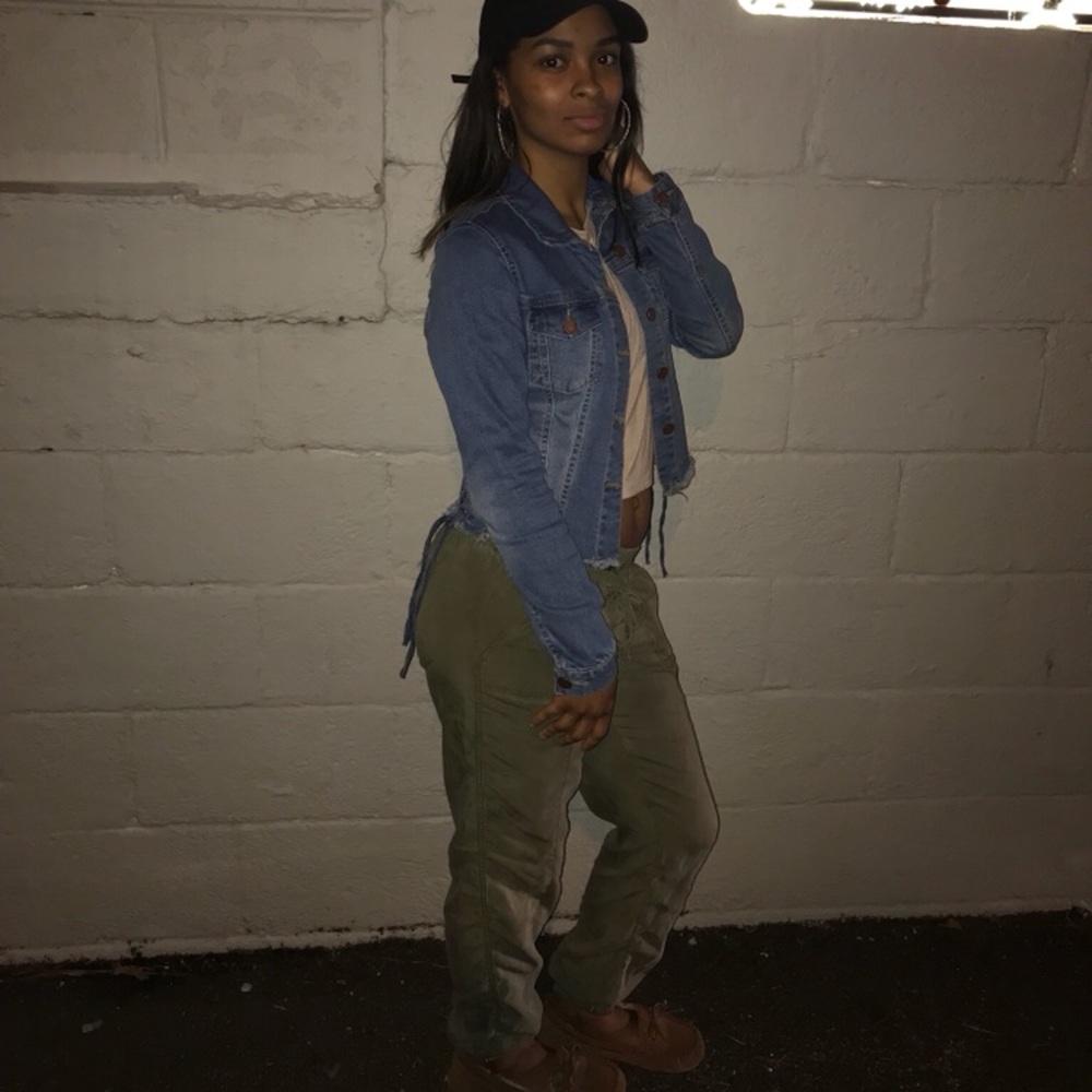 Green Baggy Cargo Pants